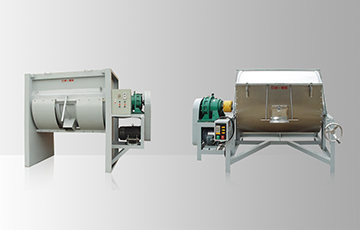 SINGLE/DOUBLE WELL HORIZONTAL MIXER